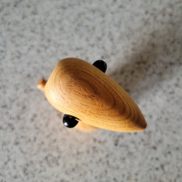 VTG MCM Handcrafted Wood Bird Corkscrew Bottle Opener Stainless Made in Japan - Picture 9 of 16